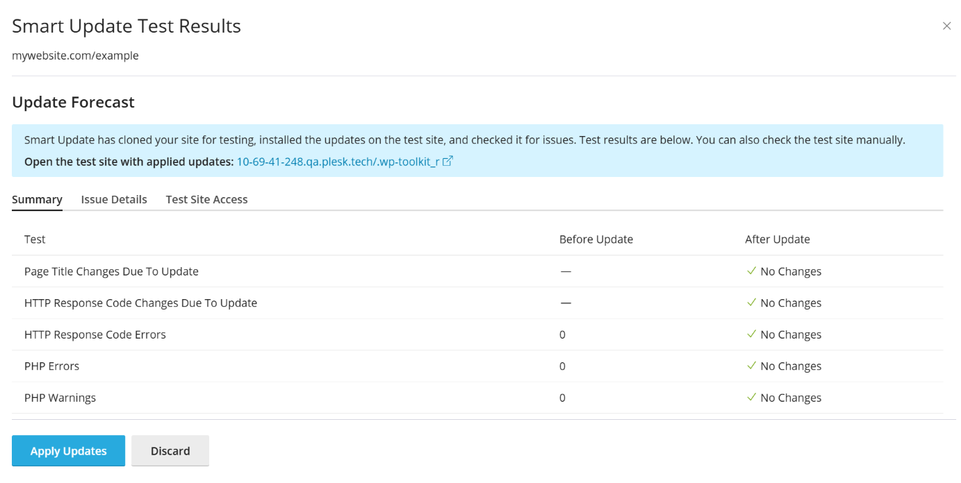 image update forecast