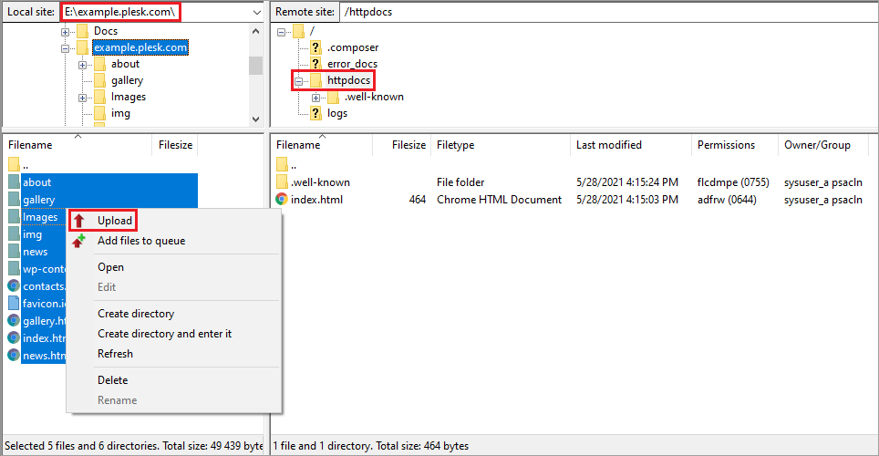 image FTP_access_select_files