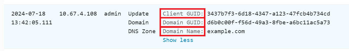 image changed field example
