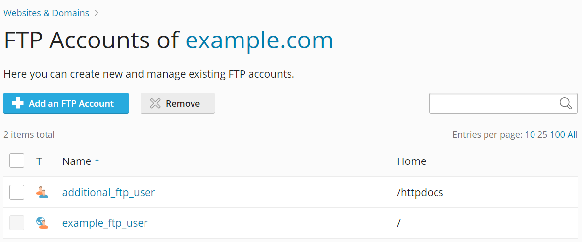 image ftp accounts