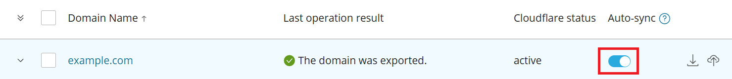 image autosync enabled