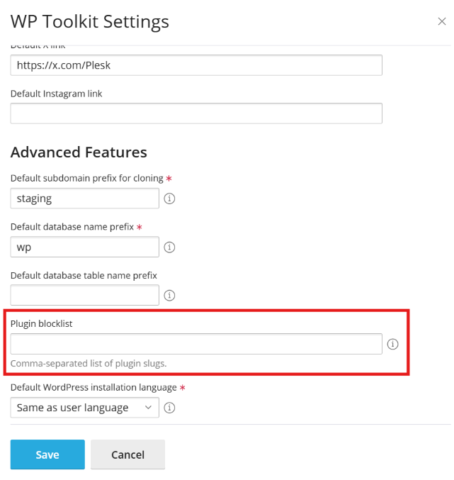 image WPT plugin blocklist